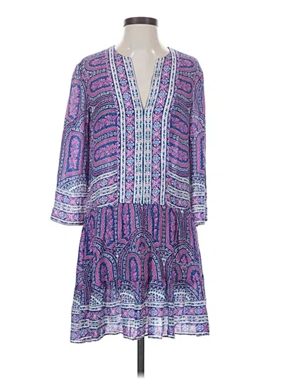 Pre-owned Bcbgmaxazria Casual Dress In Purple