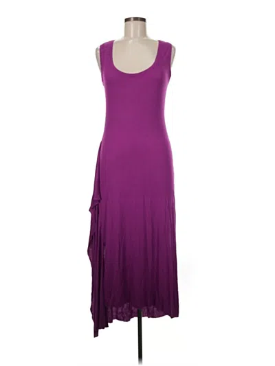 Pre-owned Bcbgmaxazria Casual Dress In Purple