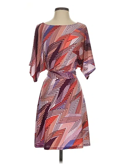 Pre-owned Bcbgmaxazria Casual Dress In Purple