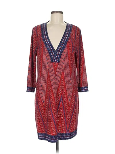 Pre-owned Bcbgmaxazria Casual Dress In Red