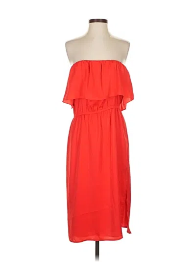 Pre-owned Bcbgmaxazria Casual Dress In Red