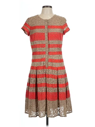Pre-owned Bcbgmaxazria Casual Dress In Red