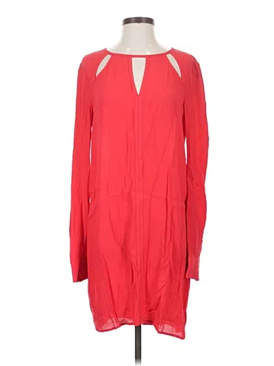 Pre-owned Bcbgmaxazria Casual Dress In Red