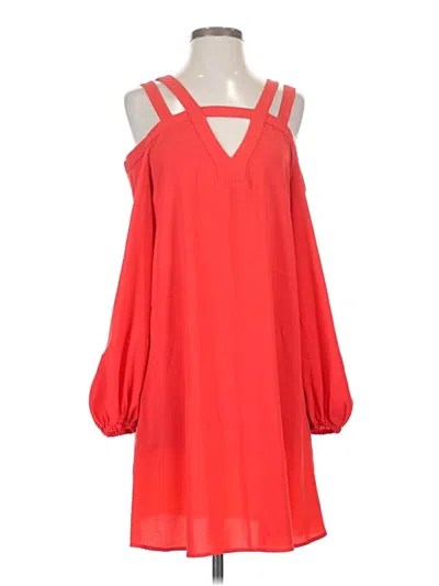 Pre-owned Bcbgmaxazria Casual Dress In Red