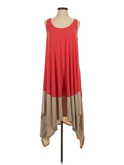 Pre-owned Bcbgmaxazria Casual Dress In Red