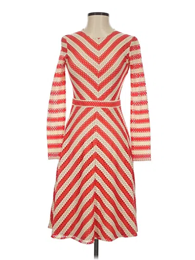 Pre-owned Bcbgmaxazria Casual Dress In Red
