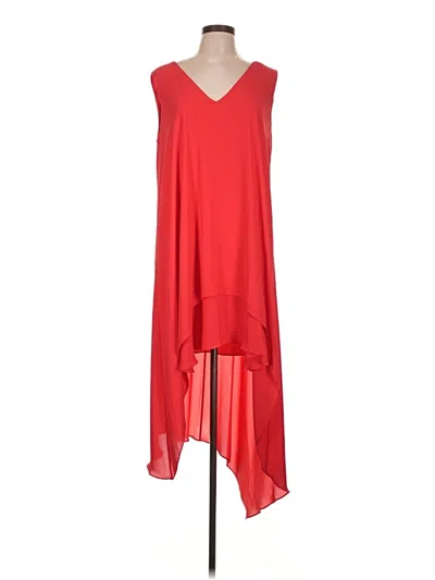Pre-owned Bcbgmaxazria Casual Dress In Red