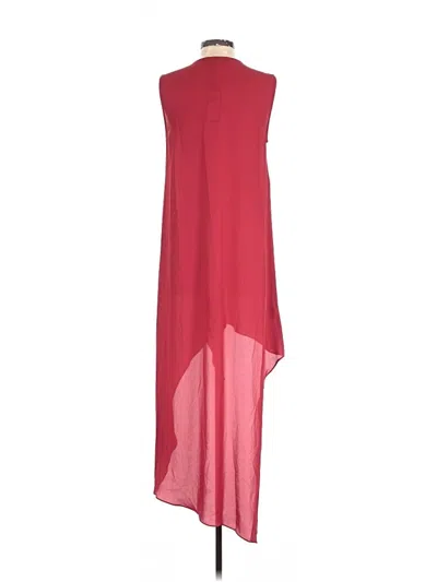 Pre-owned Bcbgmaxazria Casual Dress In Red