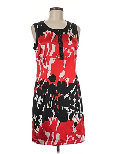 Pre-owned Bcbgmaxazria Casual Dress In Red