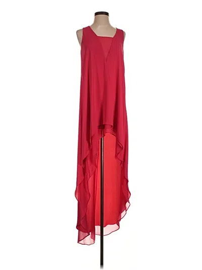 Pre-owned Bcbgmaxazria Casual Dress In Red