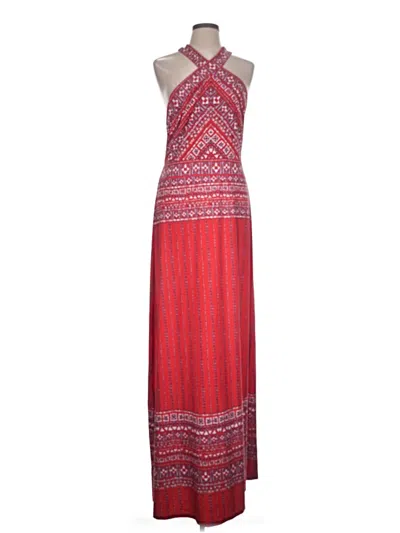 Pre-owned Bcbgmaxazria Casual Dress In Red