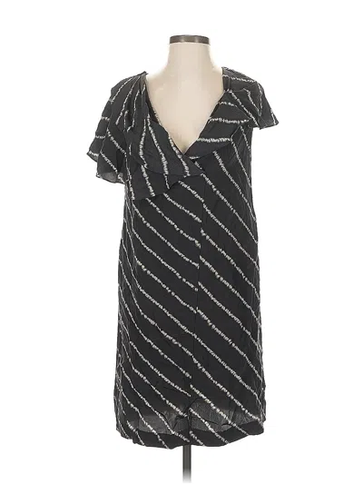Pre-owned Bcbgmaxazria Casual Dress In Silver