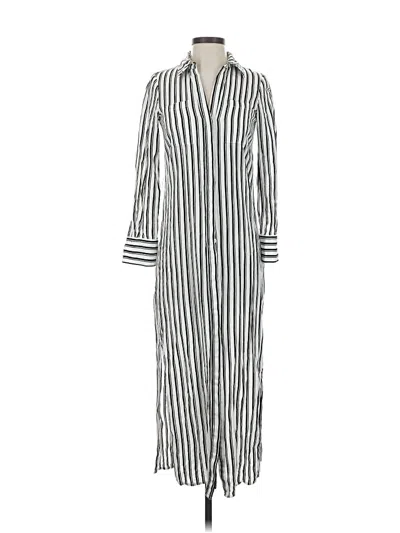 Pre-owned Bcbgmaxazria Casual Dress In Silver
