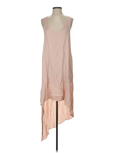 Pre-owned Bcbgmaxazria Casual Dress In Tan
