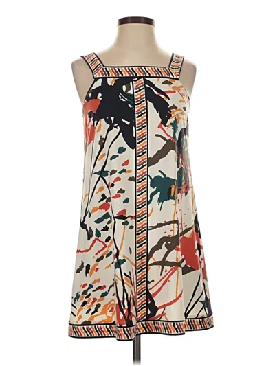 Pre-owned Bcbgmaxazria Casual Dress In Tan