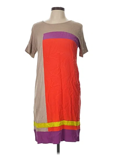 Pre-owned Bcbgmaxazria Casual Dress In Tan