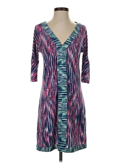 Pre-owned Bcbgmaxazria Casual Dress In Teal
