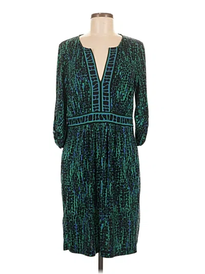 Pre-owned Bcbgmaxazria Casual Dress In Teal