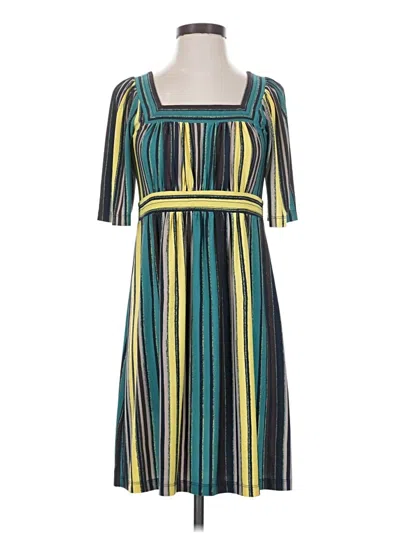 Pre-owned Bcbgmaxazria Casual Dress In Teal