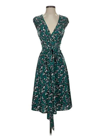 Pre-owned Bcbgmaxazria Casual Dress In Teal