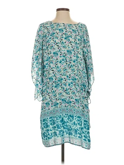 Pre-owned Bcbgmaxazria Casual Dress In Teal