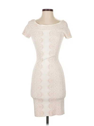 Bcbgmaxazria Casual Dress In White