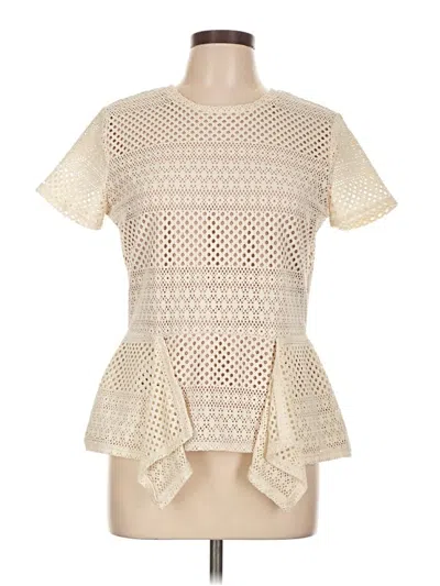 Pre-owned Bcbgmaxazria Casual Dress In White