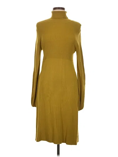 Pre-owned Bcbgmaxazria Casual Dress In Yellow