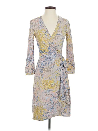 Pre-owned Bcbgmaxazria Casual Dress In Yellow