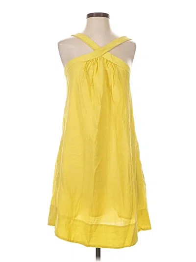 Pre-owned Bcbgmaxazria Casual Dress In Yellow