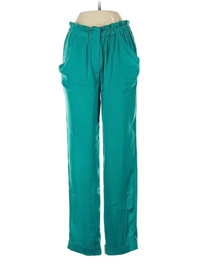 Pre-owned Bcbgmaxazria Casual Pants In Blue