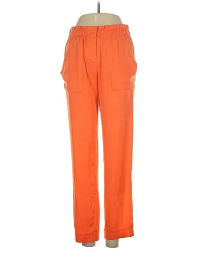 Pre-owned Bcbgmaxazria Casual Pants In Orange