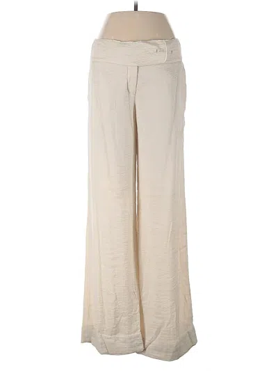 Pre-owned Bcbgmaxazria Casual Pants In White