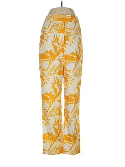 Pre-owned Bcbgmaxazria Casual Pants In Yellow