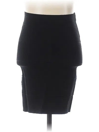 Pre-owned Bcbgmaxazria Casual Skirt In Black