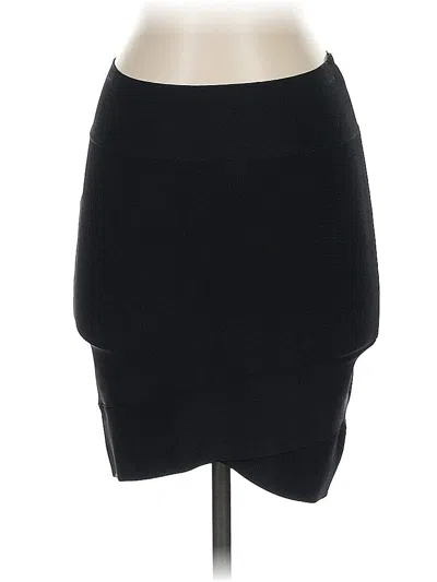 Pre-owned Bcbgmaxazria Casual Skirt In Black
