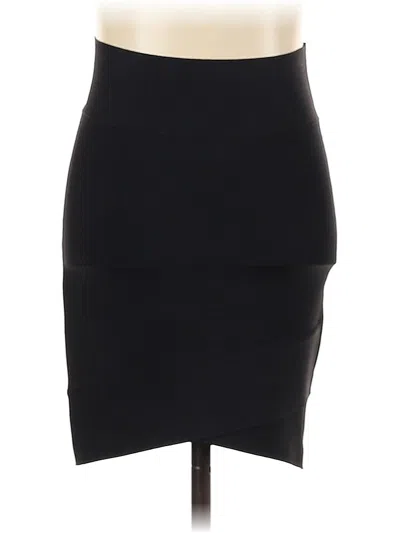 Pre-owned Bcbgmaxazria Casual Skirt In Black