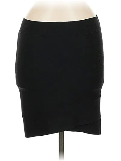 Pre-owned Bcbgmaxazria Casual Skirt In Black