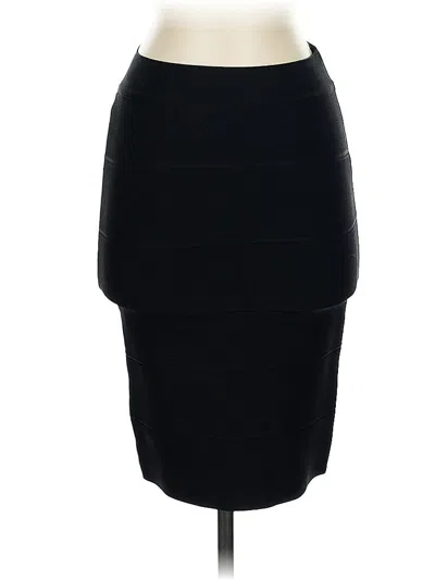 Pre-owned Bcbgmaxazria Casual Skirt In Black