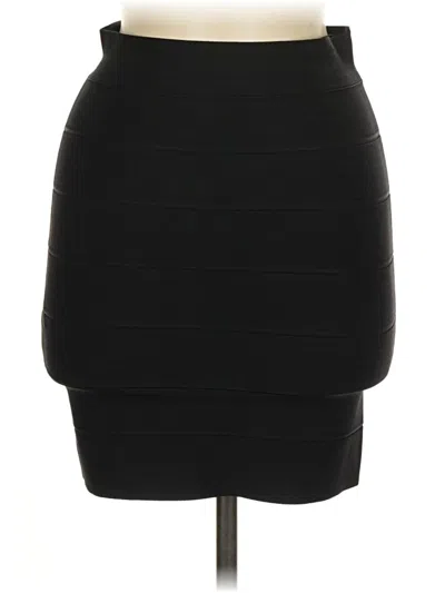 Pre-owned Bcbgmaxazria Casual Skirt In Black