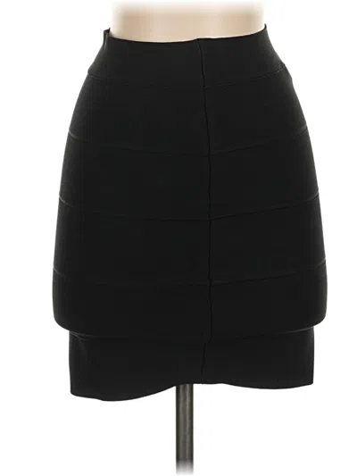 Pre-owned Bcbgmaxazria Casual Skirt In Black