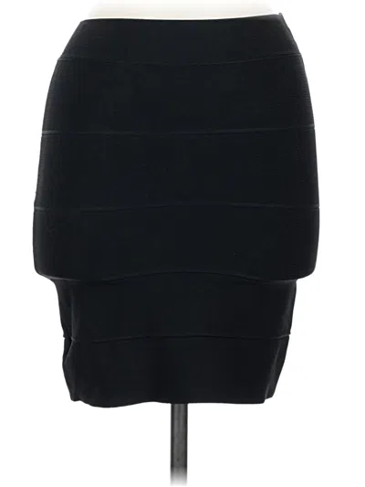 Pre-owned Bcbgmaxazria Casual Skirt In Black