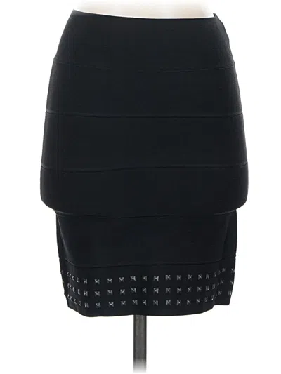 Pre-owned Bcbgmaxazria Casual Skirt In Black