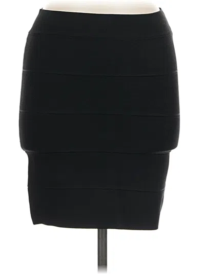 Pre-owned Bcbgmaxazria Casual Skirt In Black