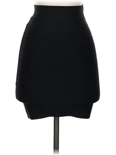 Pre-owned Bcbgmaxazria Casual Skirt In Black