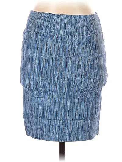 Pre-owned Bcbgmaxazria Casual Skirt In Blue