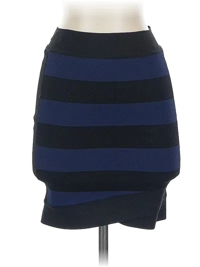 Pre-owned Bcbgmaxazria Casual Skirt In Blue