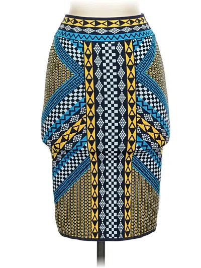 Bcbgmaxazria Casual Skirt In Blue