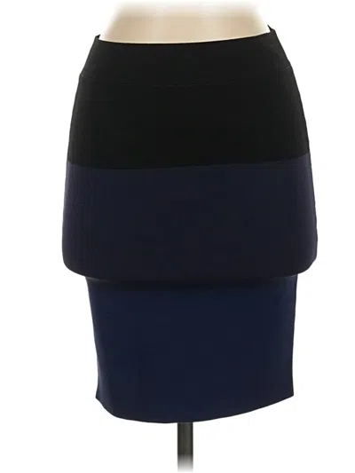 Pre-owned Bcbgmaxazria Casual Skirt In Blue