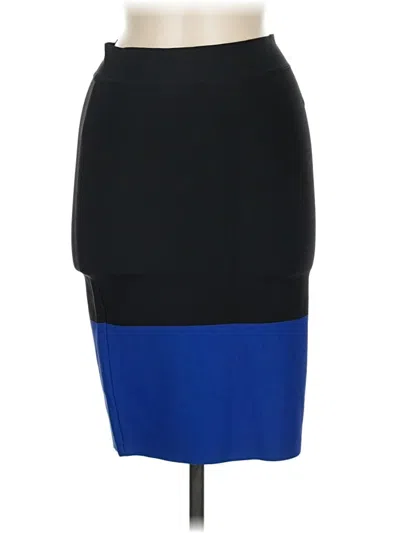 Pre-owned Bcbgmaxazria Casual Skirt In Blue